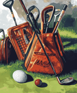 Aesthetic Golf Equipment Diamond Painting