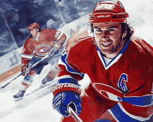 Aesthetic Guy Lafleur Diamond Painting