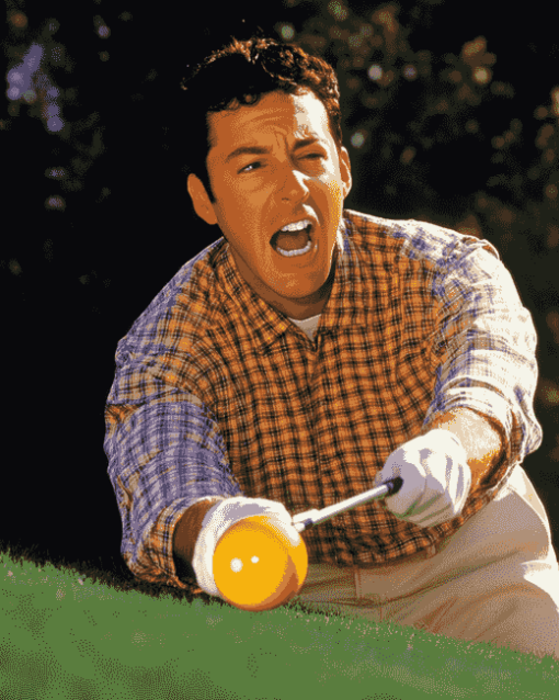 Aesthetic Happy Gilmore Movie Diamond Painting