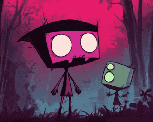 Aesthetic Invader Zim Animation Diamond Painting