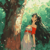 Aesthetic Kagome Higurashi Inuyasha Diamond Painting