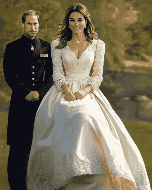 Aesthetic Kate Middleton Diamond Painting