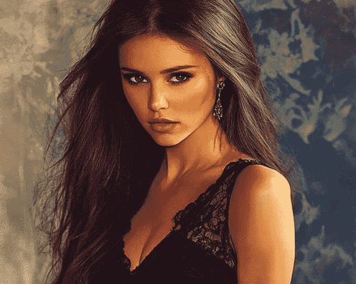 Aesthetic Katherine Pierce Diamond Painting