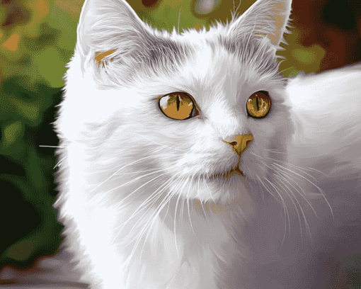 Aesthetic Kitty Diamond Painting