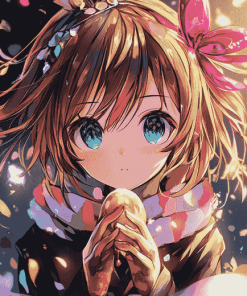 Aesthetic Kizunai Anime Diamond Painting