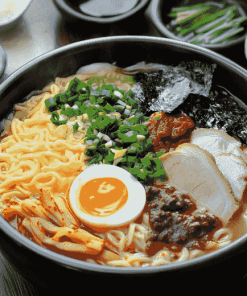 Aesthetic Korean Ramen Meals Diamond Painting