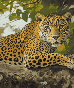 Aesthetic Leopard Diamond Painting