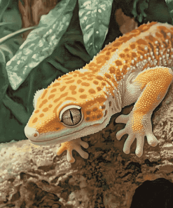 Aesthetic Leopard Gecko Art Diamond Painting