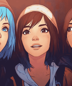 Aesthetic Life Is Strange Girls Diamond Painting