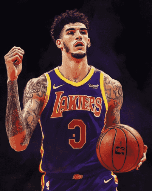 Aesthetic Lonzo Ball Diamond Painting