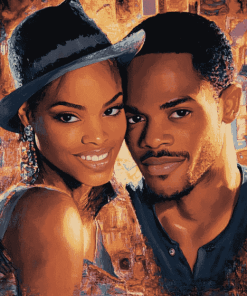 Aesthetic Love Jones Movie Diamond Painting