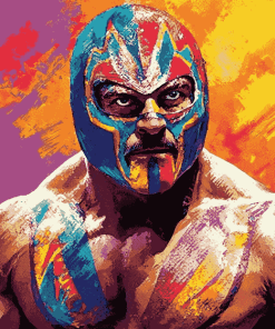 Aesthetic Lucha WWE Champions Diamond Painting