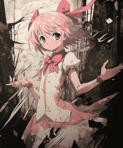 Aesthetic Madoka Magica Anime Diamond Painting