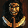 Aesthetic Maori Tiki Fantasy Diamond Painting