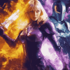 Aesthetic Marvel Superheroine Diamond Painting