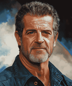 Aesthetic Mel Gibson Diamond Painting