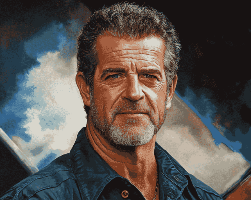 Aesthetic Mel Gibson Diamond Painting