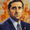 Aesthetic Michael Scott Pop Culture Diamond Painting