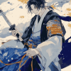 Aesthetic Mikazuki Munechika Anime Diamond Painting