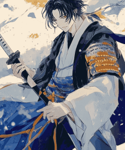 Aesthetic Mikazuki Munechika Anime Diamond Painting