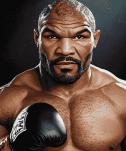 Aesthetic Mike Tyson Boxer Diamond Painting