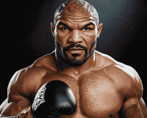 Aesthetic Mike Tyson Boxer Diamond Painting