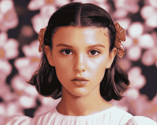 Aesthetic Millie Bobby Brown Diamond Painting