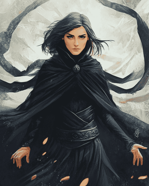 Aesthetic Mistborn Characters Diamond Painting