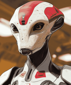 Aesthetic Mordin Solus Character Diamond Painting