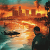 Aesthetic NCIS Los Angeles Scenes Diamond Painting