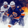 Aesthetic NY Islanders Ice Hockey Diamond Painting