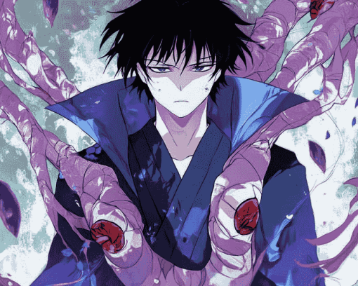 Aesthetic Naraku Fantasy Anime Diamond Painting