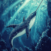 Aesthetic Narwhal Marine Diamond Painting