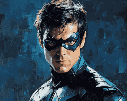 Aesthetic Nightwing Movie Diamond Painting