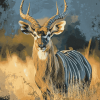 Aesthetic Nyala Wildlife Diamond Painting