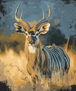 Aesthetic Nyala Wildlife Diamond Painting