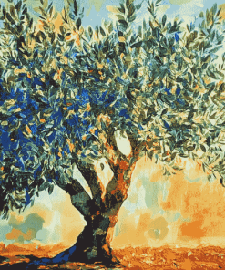 Aesthetic Olive Tree Diamond Painting