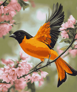 Aesthetic Orioles Birds Diamond Painting