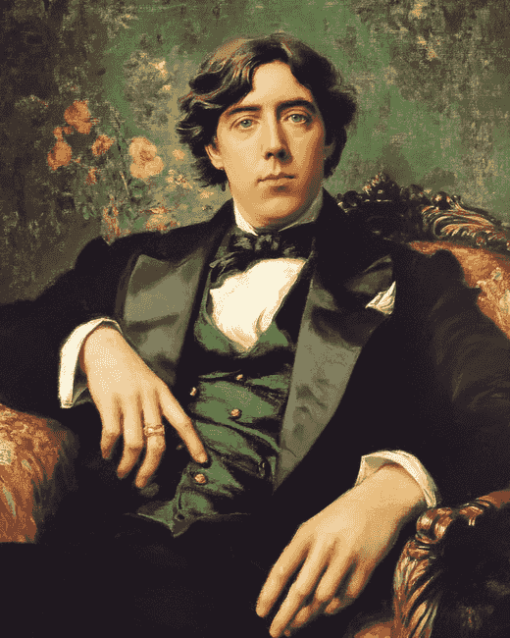 Aesthetic Oscar Wilde Vintage Diamond Painting