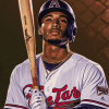 Aesthetic Ozzie Albies Baseball Diamond Painting