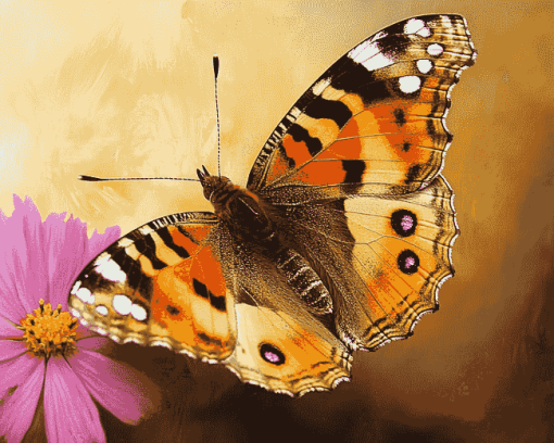 Aesthetic Painted Butterfly Diamond Painting