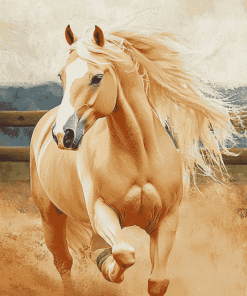 Aesthetic Palomino Diamond Painting