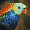 Aesthetic Parrot Diamond Painting