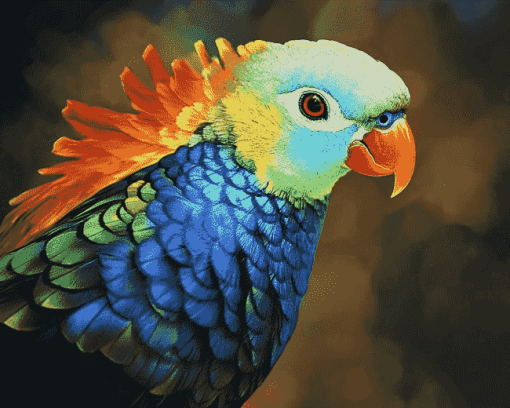 Aesthetic Parrot Diamond Painting