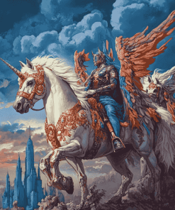 Aesthetic Pegasus Fantasy Diamond Painting