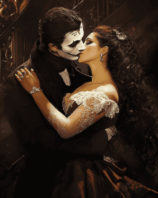 Aesthetic Phantom Opera Diamond Painting