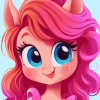 Aesthetic Pinkie Pony Diamond Painting