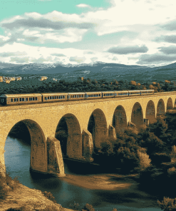 Aesthetic Pont Du Gard Diamond Painting