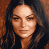 Aesthetic Portrait of Mila Kunis Diamond Painting