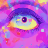 Aesthetic Psychedelic Animation Diamond Painting